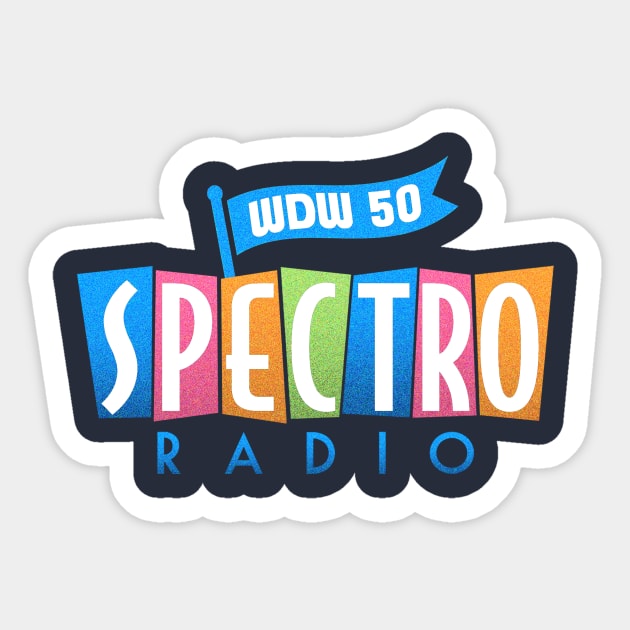 Spectro WDW50 Tee Sticker by SpectroRadio